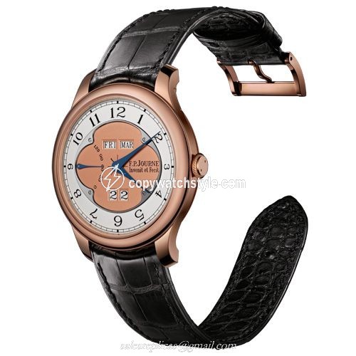 FP Journe Octa Quantieme Perpetuel 42 Rose Gold / Pink 1300.3 QP 42 RG PI