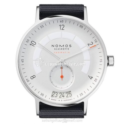 Nomos Glashutte Autobahn Neomatik 41 Date Silver 1301 Nomos Glashutte Autobahn Neomatik 41 Date Silver 1301