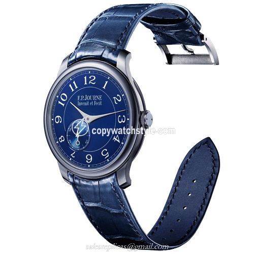FP Journe Souveraine Chronometre Bleu 1304 CS 39 TA BL FP Journe Souveraine Chronometre Bleu 1304 CS 39 TA BL