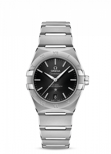 Omega Constellation Master Chronometer 36 Stainless Steel / Black / Bracelet 131.10.36.20.01.001 Omega Constellation Master Chronometer 36 Stainless Steel / Black / Bracelet 131.10.36.20.01.001