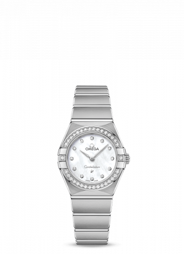 Omega Constellation Manhattan 25 Quartz Stainless Steel / MOP / Diamond 131.15.25.60.55.001 Omega Constellation Manhattan 25 Quartz Stainless Steel / MOP / Diamond 131.15.25.60.55.001