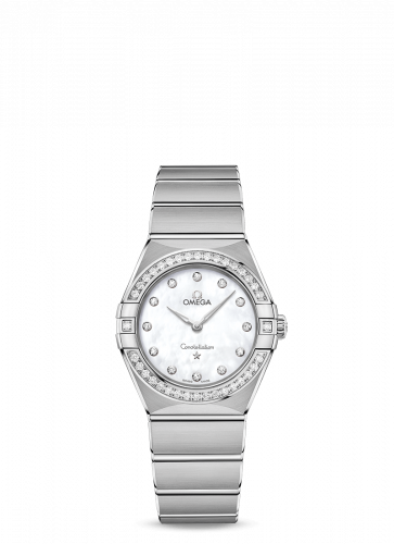 Omega Constellation Manhattan 28 Quartz Stainless Steel / MOP / Diamond 131.15.28.60.55.001 Omega Constellation Manhattan 28 Quartz Stainless Steel / MOP / Diamond 131.15.28.60.55.001