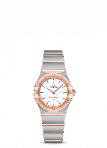 Omega Constellation Manhattan 25 Quartz Stainless Steel / Sedna Gold / MOP 131.20.25.60.05.001 Omega Constellation Manhattan 25 Quartz Stainless Steel / Sedna Gold / MOP 131.20.25.60.05.001