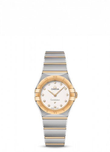 Omega Constellation Manhattan 25 Quartz Stainless Steel / Yellow Gold / Silver Diamond 131.20.25.60.52.002 Omega Constellation Manhattan 25 Quartz Stainless Steel / Yellow Gold / Silver Diamond 131.20.25.60.52.002