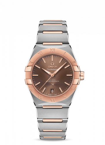 Omega Constellation Master Chronometer 36 Stainless Steel / Sedna / Brown / Bracelet 131.20.36.20.13.001 Omega Constellation Master Chronometer 36 Stainless Steel / Sedna / Brown / Bracelet 131.20.36.20.13.001