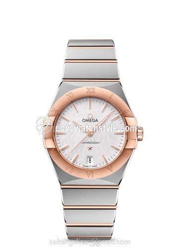 Omega Constellation Quartz 36 Stainless Steel / Sedna Gold / Silver / Bracelet 131.20.36.60.02.001 Omega Constellation Quartz 36 Stainless Steel / Sedna Gold / Silver / Bracelet 131.20.36.60.02.001