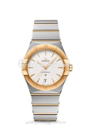 Omega Constellation Quartz 36 Stainless Steel / Yellow Gold / Silver / Bracelet 131.20.36.60.02.002 Omega Constellation Quartz 36 Stainless Steel / Yellow Gold / Silver / Bracelet 131.20.36.60.02.002