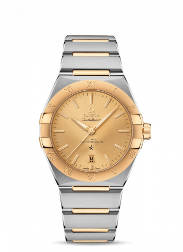Omega Constellation Master Chronometer 39 Stainless Steel / Yellow Gold / Champagne / Bracelet 131.20.39.20.08.001 Omega Constellation Master Chronometer 39 Stainless Steel / Yellow Gold / Champagne / Bracelet 131.20.39.20.08.001