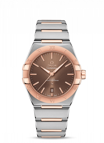 Omega Constellation Master Chronometer 39 Stainless Steel / Sedna / Brown / Bracelet 131.20.39.20.13.001 Omega Constellation Master Chronometer 39 Stainless Steel / Sedna / Brown / Bracelet 131.20.39.20.13.001