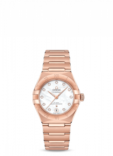Omega Constellation Manhattan 29 Co-Axial Master Chronometer Sedna Gold / MOP 131.50.29.20.55.001 Omega Constellation Manhattan 29 Co-Axial Master Chronometer Sedna Gold / MOP 131.50.29.20.55.001