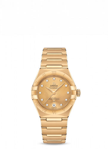 Omega Constellation Manhattan 29 Co-Axial Master Chronometer Yellow Gold / Champagne 131.50.29.20.58.001