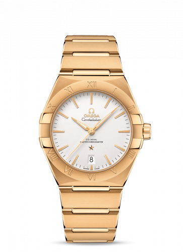 Omega Constellation Master Chronometer 39 Yellow Gold / Silver / Bracelet 131.50.39.20.02.002 Omega Constellation Master Chronometer 39 Yellow Gold / Silver / Bracelet 131.50.39.20.02.002