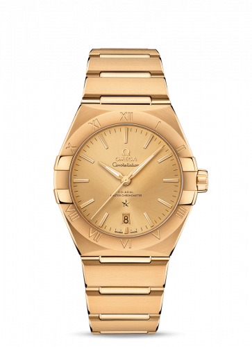 Omega Constellation Master Chronometer 39 Yellow Gold / Champagne / Bracelet 131.50.39.20.08.001 Omega Constellation Master Chronometer 39 Yellow Gold / Champagne / Bracelet 131.50.39.20.08.001