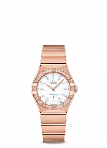 Omega Constellation Manhattan 28 Quartz Sedna / MOP - Diamond / Diamond 131.55.28.60.55.003 Omega Constellation Manhattan 28 Quartz Sedna / MOP - Diamond / Diamond 131.55.28.60.55.003