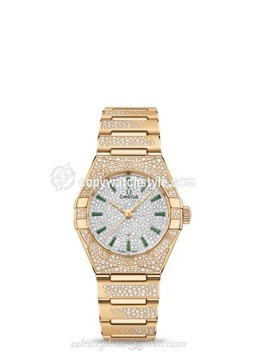 Omega Constellation Manhattan 29 Co-Axial Master Chronometer Yellow Gold / Snow / Bracelet 131.55.29.20.99.002 Omega Constellation Manhattan 29 Co-Axial Master Chronometer Yellow Gold / Snow / Bracelet 131.55.29.20.99.002