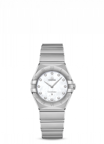 Omega Constellation Manhattan 28 Quartz Stainless Steel / MOP 131.10.28.60.55.001 Omega Constellation Manhattan 28 Quartz Stainless Steel / MOP 131.10.28.60.55.001
