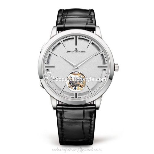 Jaeger-LeCoultre Master Ultra Thin Minute Repeater Flying Tourbillon White Gold / Silver 1313520 Jaeger-LeCoultre Master Ultra Thin Minute Repeater Flying Tourbillon White Gold / Silver 1313520