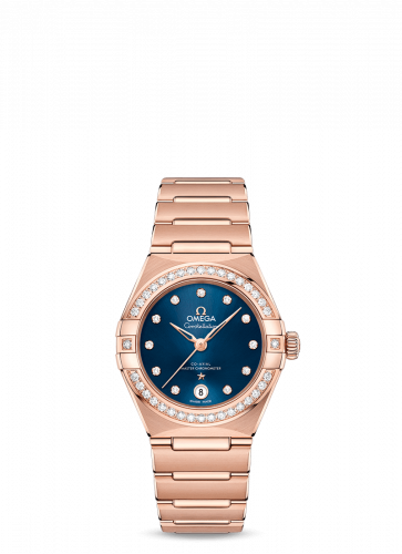 Omega Constellation Manhattan 29 Co-Axial Master Chronometer Sedna Gold / Blue / Diamond 131.55.29.20.53.001 Omega Constellation Manhattan 29 Co-Axial Master Chronometer Sedna Gold / Blue / Diamond 131.55.29.20.53.001