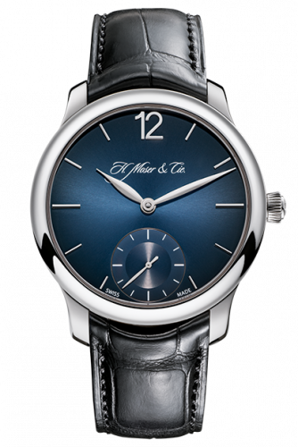H. Moser & Cie Endeavour Small Seconds, Palladium, Blue Fume Dial 1321-0601 H. Moser & Cie Endeavour Small Seconds, Palladium, Blue Fume Dial 1321-0601