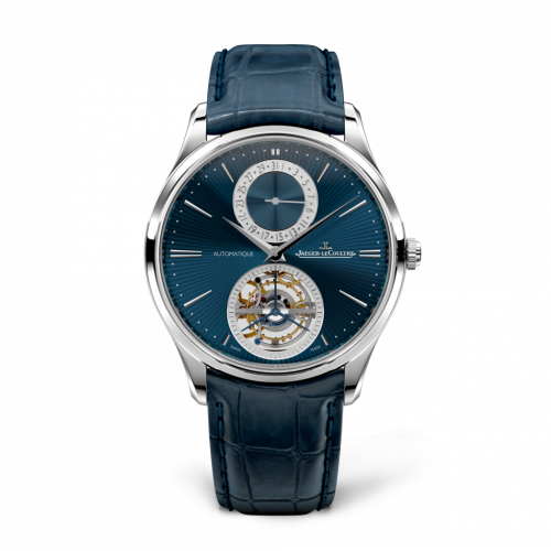 Jaeger-LeCoultre Master Ultra Thin Tourbillon White Gold / Blue Enamel 13234E1 Jaeger-LeCoultre Master Ultra Thin Tourbillon White Gold / Blue Enamel 13234E1