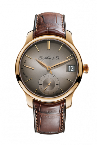 H. Moser & Cie Endeavour Perpetual Calendar, Rose Gold, Fume Dial 1341-0107