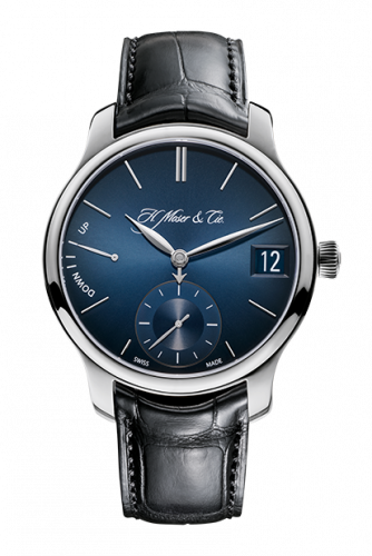 H. Moser & Cie Endeavour Perpetual Calendar, Palladium, Blue Fume Dial 1341-0601 H. Moser & Cie Endeavour Perpetual Calendar, Palladium, Blue Fume Dial 1341-0601