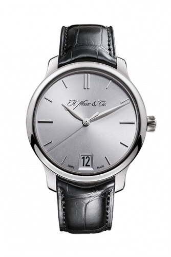 H. Moser & Cie Endeavour Big Date, White Gold, Rhodie Dial 1342-0200