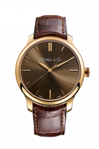 H. Moser & Cie Endeavour Centre Seconds, Rose Gold, Marrone Dial 1343-0103