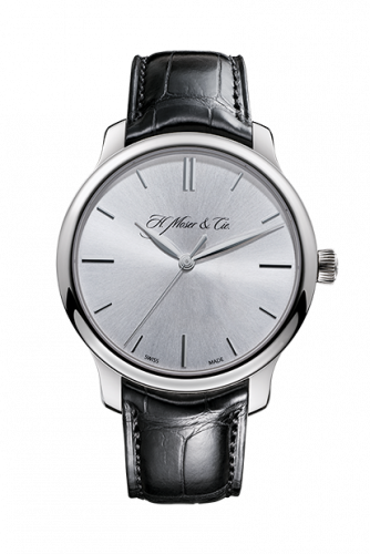 H. Moser & Cie Endeavour Centre Seconds, White Gold, Argente Dial 1343-0204