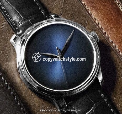 H. Moser & Cie Endeavour Centre Seconds Concept, White Gold, Midnight Blue Fume Dial 1343-0207 H. Moser & Cie Endeavour Centre Seconds Concept, White Gold, Midnight Blue Fume Dial 1343-0207