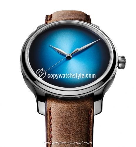 H. Moser & Cie Endeavour Centre Seconds Funky Blue, White Gold 1343-0209