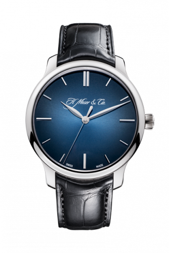 H. Moser & Cie Endeavour Centre Seconds, Palladium, Blue Fume Dial 1343-0601 H. Moser & Cie Endeavour Centre Seconds, Palladium, Blue Fume Dial 1343-0601