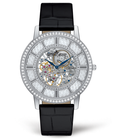 Jaeger-LeCoultre Master Ultra Thin Squelette White Gold / Diamond / MOP 1343501 Jaeger-LeCoultre Master Ultra Thin Squelette White Gold / Diamond / MOP 1343501