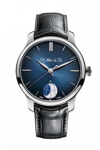 H. Moser & Cie Endeavour Moon Platinum, / Blue Fume 1348-0300 H. Moser & Cie Endeavour Moon Platinum, / Blue Fume 1348-0300