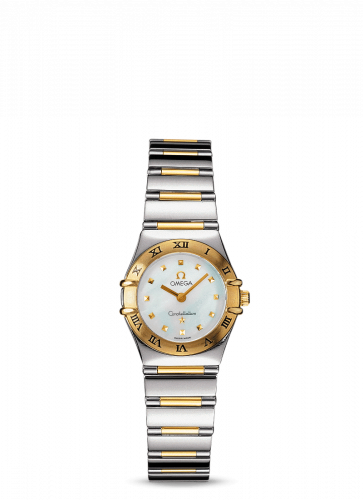 Omega Constellation Quartz 22.5 My Choice Stainless Steel / Yellow Gold / MOP 1361.71.00 Omega Constellation Quartz 22.5 My Choice Stainless Steel / Yellow Gold / MOP 1361.71.00