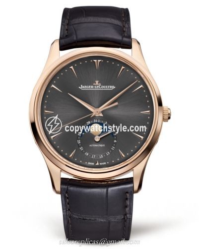Jaeger-LeCoultre Master Ultra Thin Moon Pink Gold / Grey / Boutique Edition 136255J Jaeger-LeCoultre Master Ultra Thin Moon Pink Gold / Grey / Boutique Edition 136255J