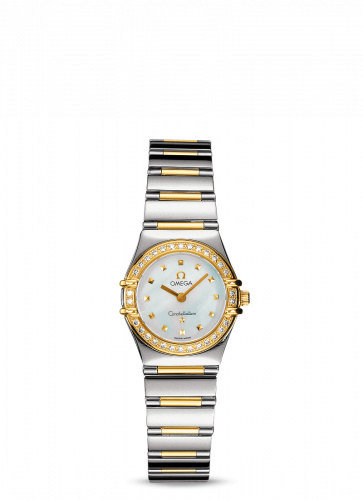 Omega Constellation Quartz 22.5 My Choice Stainless Steel / Yellow Gold / Diamond / MOP 1365.71.00 Omega Constellation Quartz 22.5 My Choice Stainless Steel / Yellow Gold / Diamond / MOP 1365.71.00