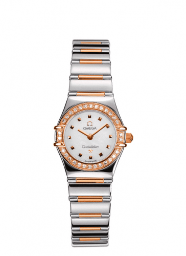 Omega Constellation Quartz 22.5 My Choice Stainless Steel / Red Gold / Diamond / MOP 1368.71.00 Omega Constellation Quartz 22.5 My Choice Stainless Steel / Red Gold / Diamond / MOP 1368.71.00