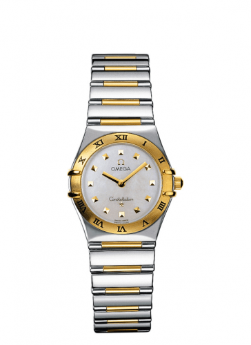 Omega Constellation Quartz 25.5 My Choice Stainless Steel / Yellow Gold / MOP 1371.71.00