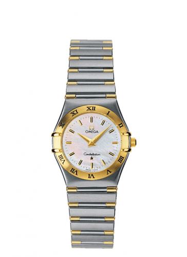 Omega Constellation Quartz 25.5 Stainless Steel / Yellow Gold / MOP 1372.70.00 Omega Constellation Quartz 25.5 Stainless Steel / Yellow Gold / MOP 1372.70.00