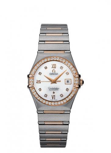 Omega Constellation Automatic 27.5 Stainless Steel / Red Gold / Diamond / MOP 1397.76.00 Omega Constellation Automatic 27.5 Stainless Steel / Red Gold / Diamond / MOP 1397.76.00
