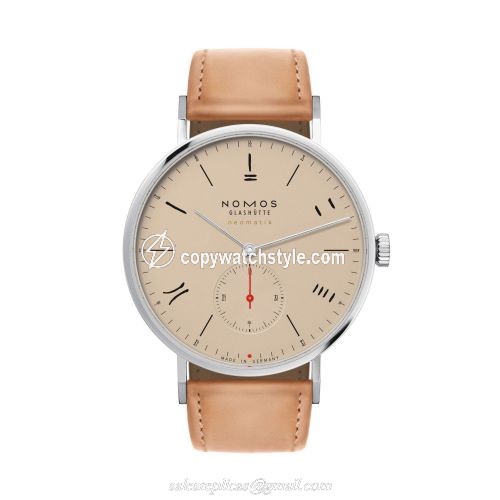 Nomos Glashutte Tangente Neomatik 39 Red Dot 2019 Commemorative Edition Salmon 140.S3