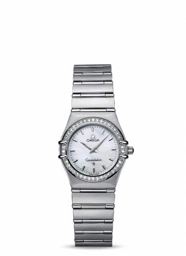 Omega Constellation Quartz 25.5 '95 Stainless Steel / Diamond / MOP 1476.71.00 Omega Constellation Quartz 25.5 '95 Stainless Steel / Diamond / MOP 1476.71.00