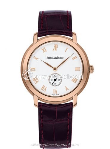 Audemars Piguet Jules Audemars Small Seconds Pink Gold / Silver 15056OR.OO.A067CR.02