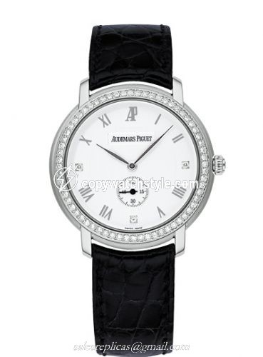 Audemars Piguet Jules Audemars Small Seconds White Gold / Diamond / Silver 15103BC.ZZ.A001CR.02