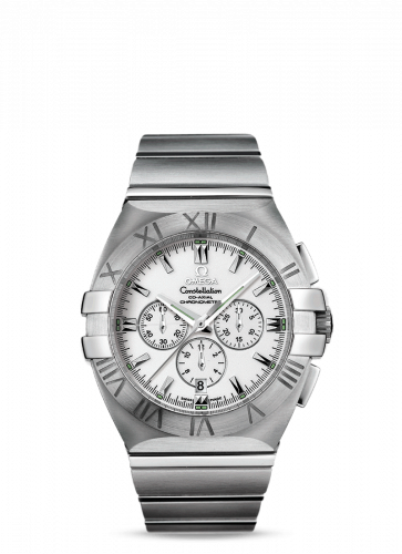 Omega Constellation Co-Axial 41 Chronograph Double Eagle Stainless Steel / White / Bracelet 1514.20.00 Omega Constellation Co-Axial 41 Chronograph Double Eagle Stainless Steel / White / Bracelet 1514.20.00