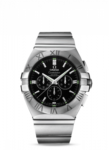 Omega Constellation Co-Axial 41 Chronograph Double Eagle Stainless Steel / Black / Bracelet 1514.51.00 Omega Constellation Co-Axial 41 Chronograph Double Eagle Stainless Steel / Black / Bracelet 1514.51.00