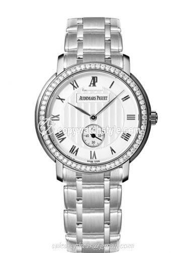 Audemars Piguet Jules Audemars Small Seconds White Gold / Diamond / Silver / Bracelet 15156BC.ZZ.1229BC.01 Audemars Piguet Jules Audemars Small Seconds White Gold / Diamond / Silver / Bracelet 15156BC.ZZ.1229BC.01