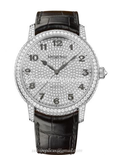Audemars Piguet Jules Audemars Selfwinding White Gold / Diamond 15159BC.ZZ.D002CR.01 Audemars Piguet Jules Audemars Selfwinding White Gold / Diamond 15159BC.ZZ.D002CR.01