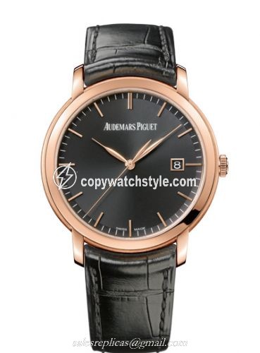 Audemars Piguet Jules Audemars Selfwinding Pink Gold / Black 15170OR.OO.A002CR.01 Audemars Piguet Jules Audemars Selfwinding Pink Gold / Black 15170OR.OO.A002CR.01